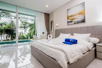 Apartamento de dos dormitorios con vistas a la piscina — Karon Beach Residence