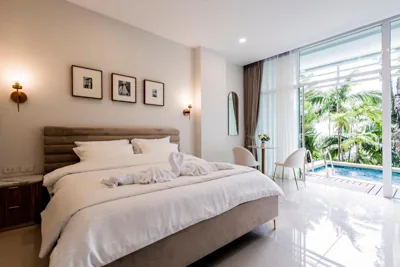 Apartamento de dos dormitorios con terraza y vistas al mar — Karon Beach Residence